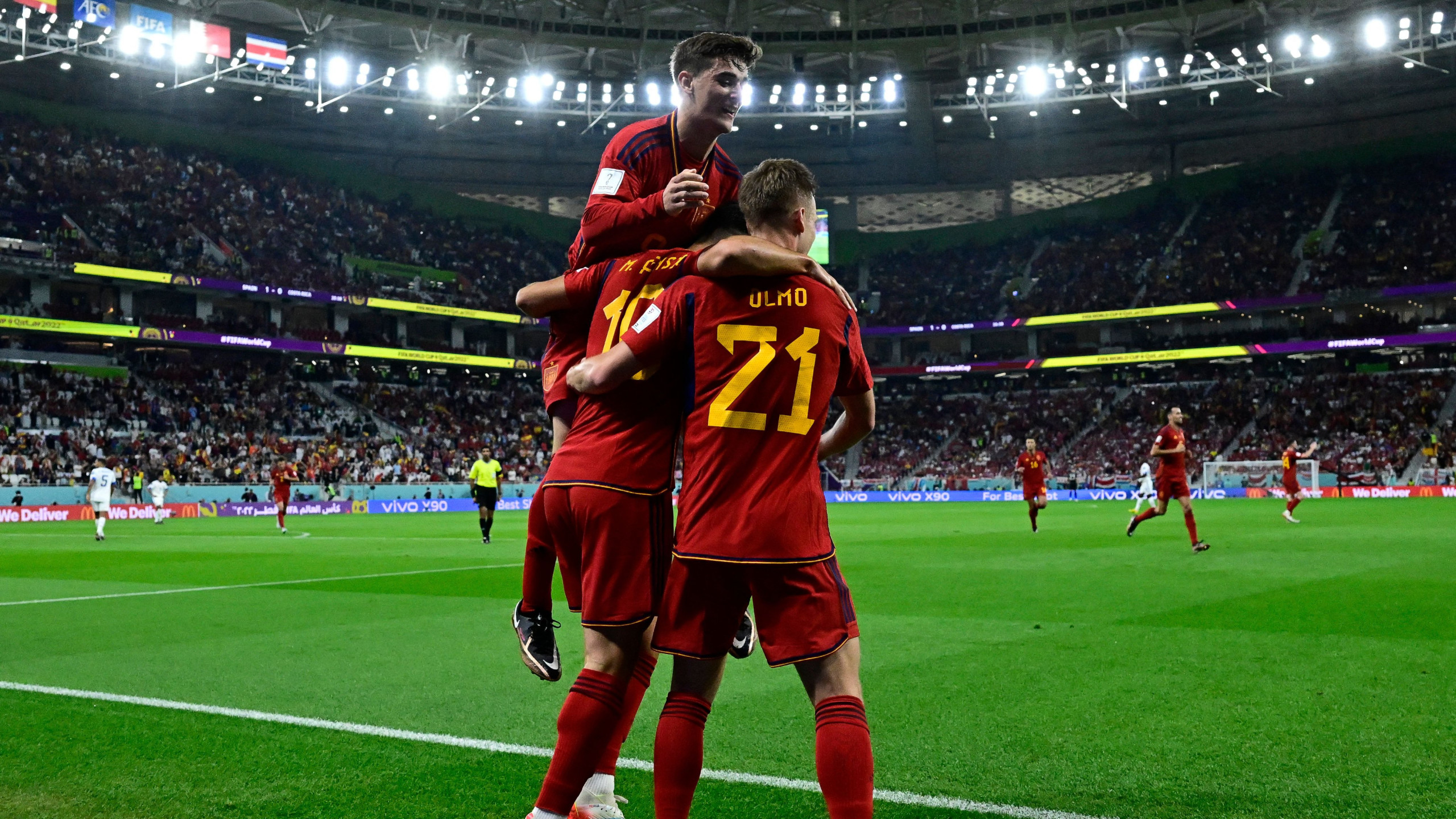 Com show de Gavi e Ferran Torres, Espanha aplica maior goleada da Copa do Mundo