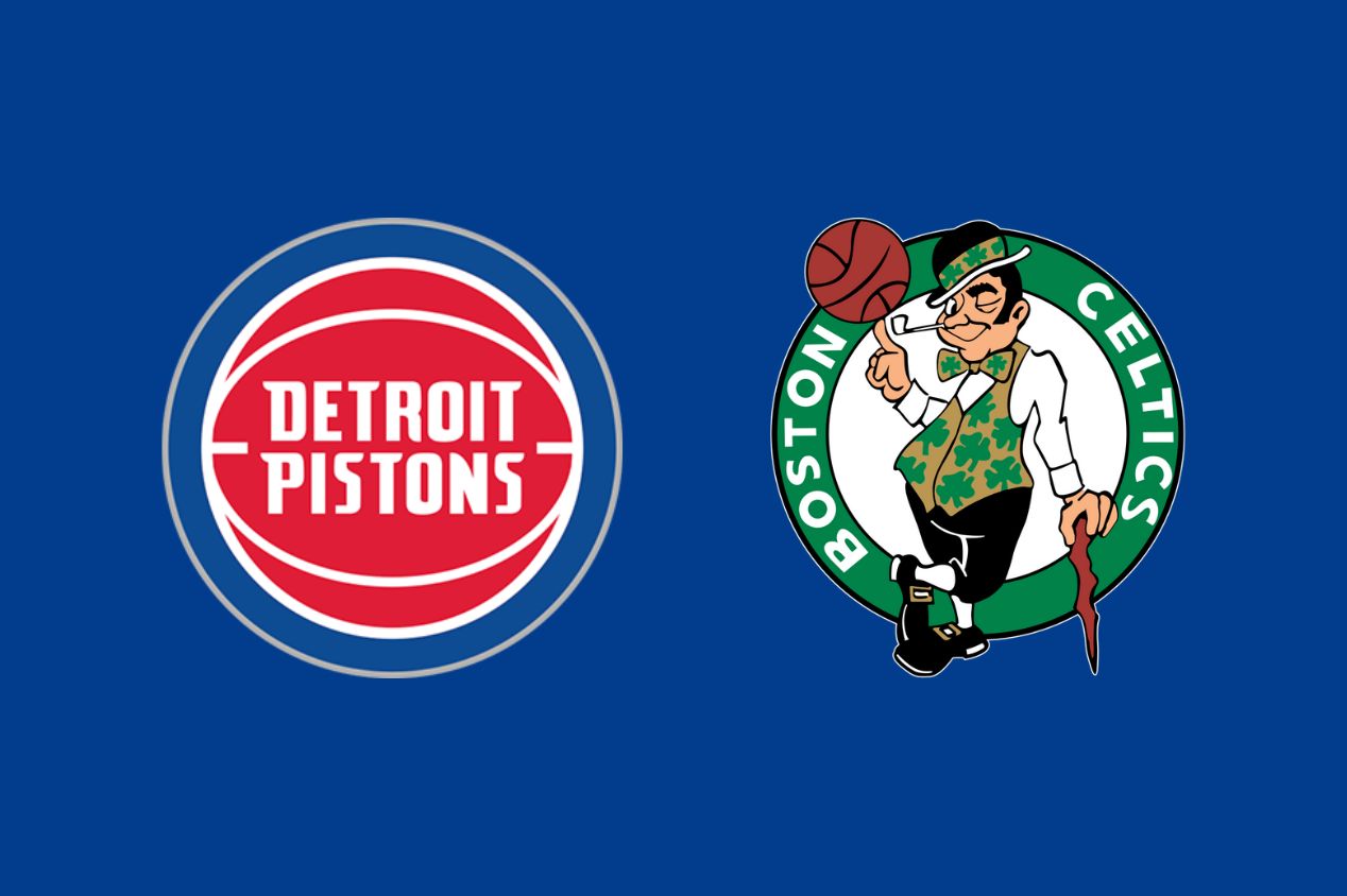 Detroit Pistons e Boston Celtics se enfrentam pela NBA
