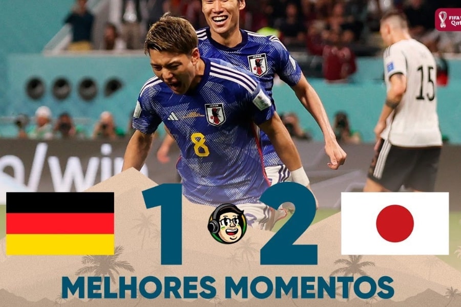 Gols e melhores momentos de Alemanha x Japão na Copa do Mundo