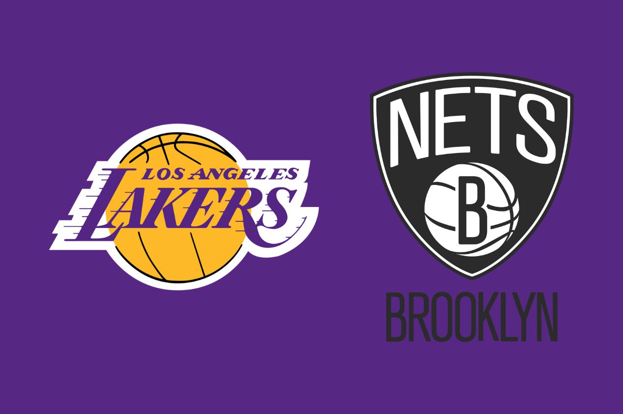 Los Angeles Lakers e Brooklyn Nets se enfrentam pela NBA
