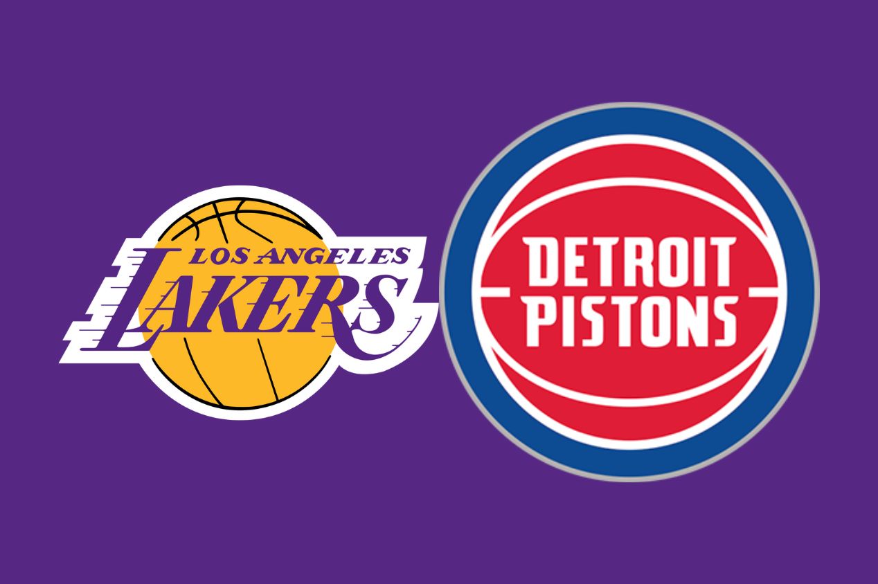 Los Angeles Lakers e Detroit Pistons se enfrentam pela NBA