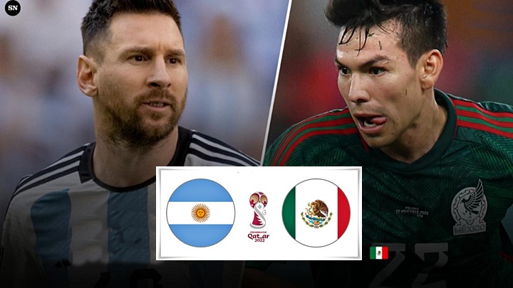 Transmissão de Argentina x México ao vivo: assista online de graça ao jogo pela Copa do Mundo 2022