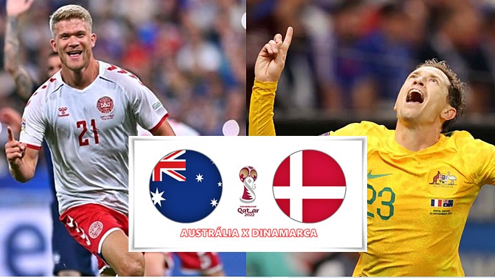 Austrália x Dinamarca ao vivo pela Copa do Mundo: onde assistir online ao jogo do Mundial no Catar