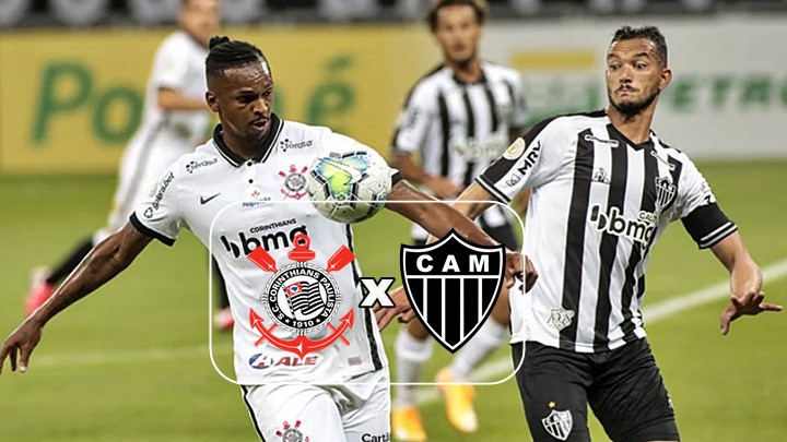 Corinthians x Atlético Mineiro ao vivo: onde assistir online e na Tv ao jogo do Brasileirão