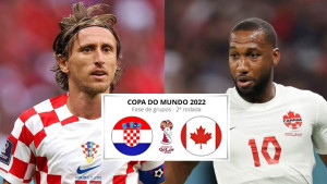 Assista Croácia x Canadá ao vivo e online de graça pela Copa do Mundo 2022 no GloboPlay