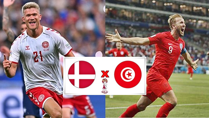 Onde assistir Dinamarca x Tunísia ao vivo pela Copa do Mundo 2022