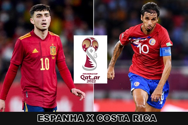 Onde assistir Espanha x Costa Rica ao vivo e online pela Copa do Mundo do Catar