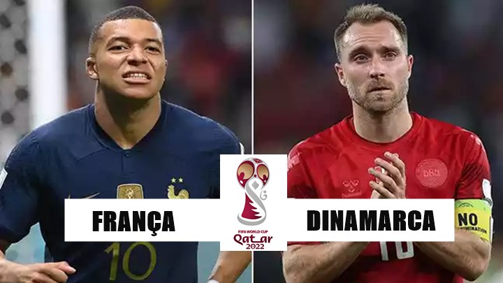 Onde assistir França x Dinamarca ao vivo e online pela Copa do Mundo 2022
