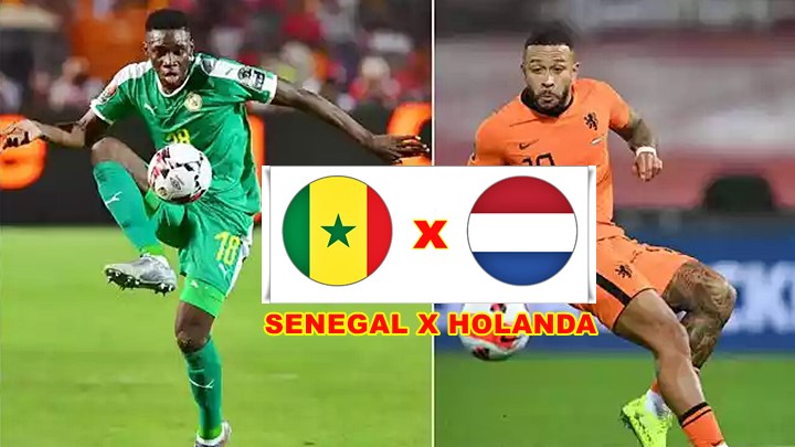 Onde assistir Senegal x Holanda AO VIVO pela Copa do Mundo