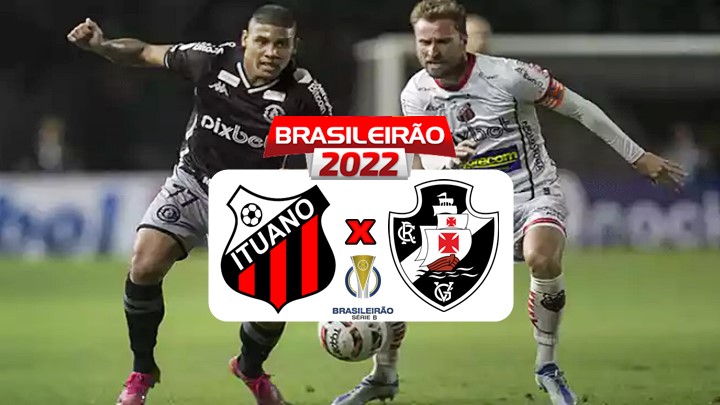 Ituano x Vasco ao vivo: onde assistir ao jogo online pelo Brasileirão Série B