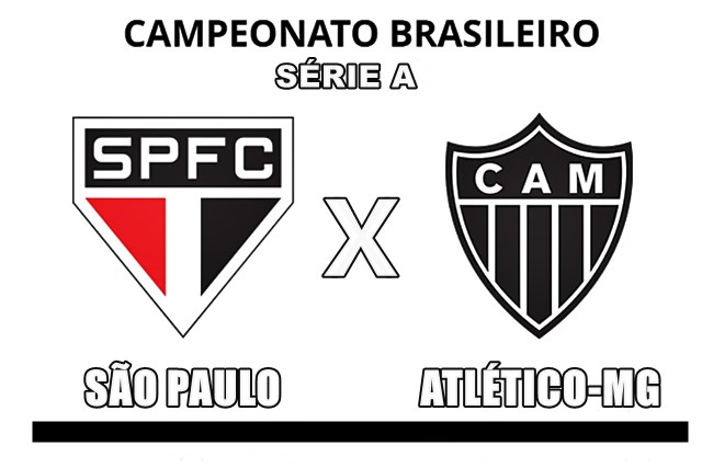 Onde assistir São Paulo x Atlético-MG ao vivo na Tv e online pelo Campeonato Brasileiro