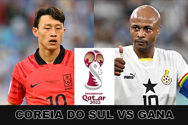Onde assistir online ao jogo da Coreia do Sul x Gana pela Copa do Mundo de 2022