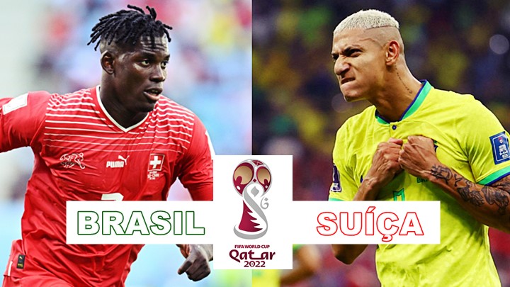 Transmissão de Brasil x Suíça ao vivo: assista online de graça ao jogo da seleção na Copa do Mundo