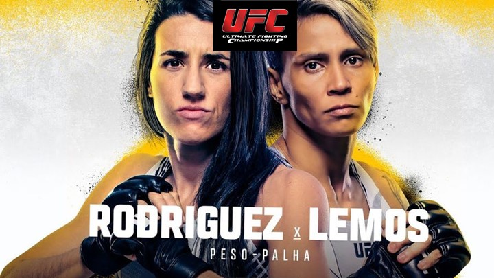 UFC ao vivo - Marina Rodriguez e Amanda Lemos no UFC Apex Las Vegas