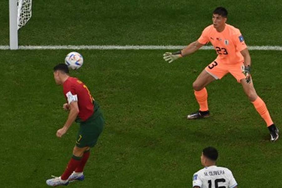 Polêmica sobre possível gol de CR7 é desvendada no jogo da Copa do Mundo. Foto: Divulgação