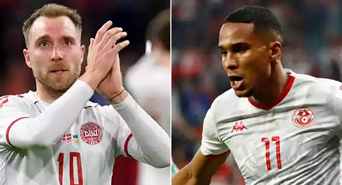 Dinamarca x Tunísia: onde assistir ao vivo, escalações e tudo mais sobre o jogo da Copa 2022