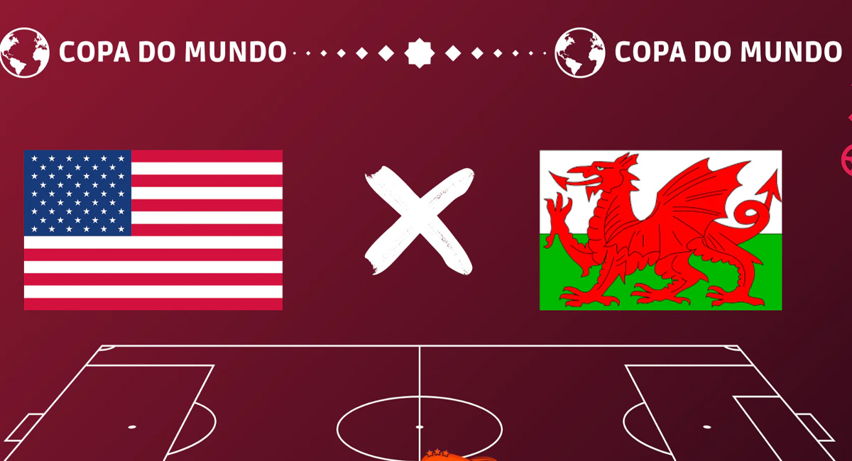 Estados Unidos x País de Gales: onde assistir ao vivo, escalações e horário do jogo da Copa do Mundo 2022