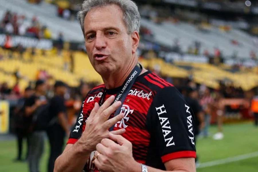 Presidente do Flamengo, Rodolfo Landim, quer união entre os times do Rio de Janeiro
