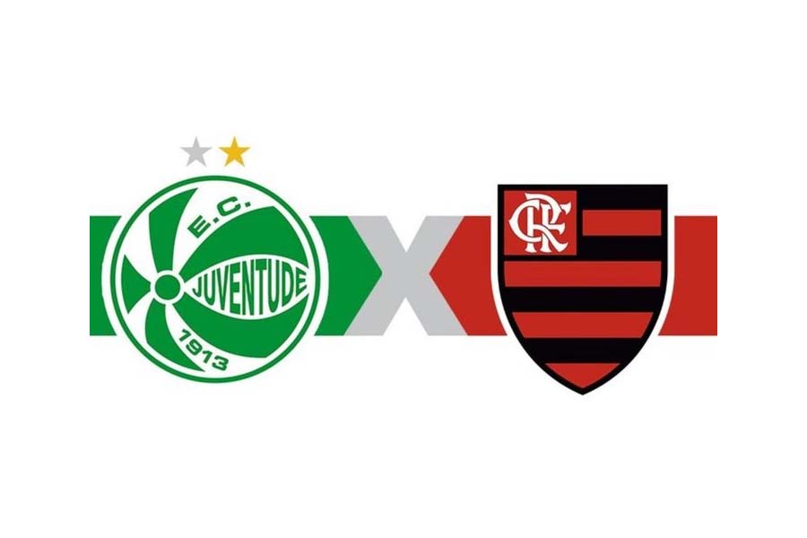 Juventude x Flamengo ao vivo e online pelo Brasileirão. (Foto: Reprodução)