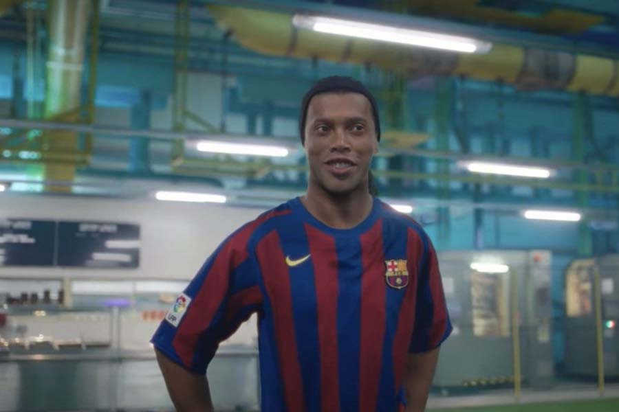 Copa de 2022: Ronaldinho Gaúcho e outros craques aparecem em propaganda da Nike. Foto: Divulgação