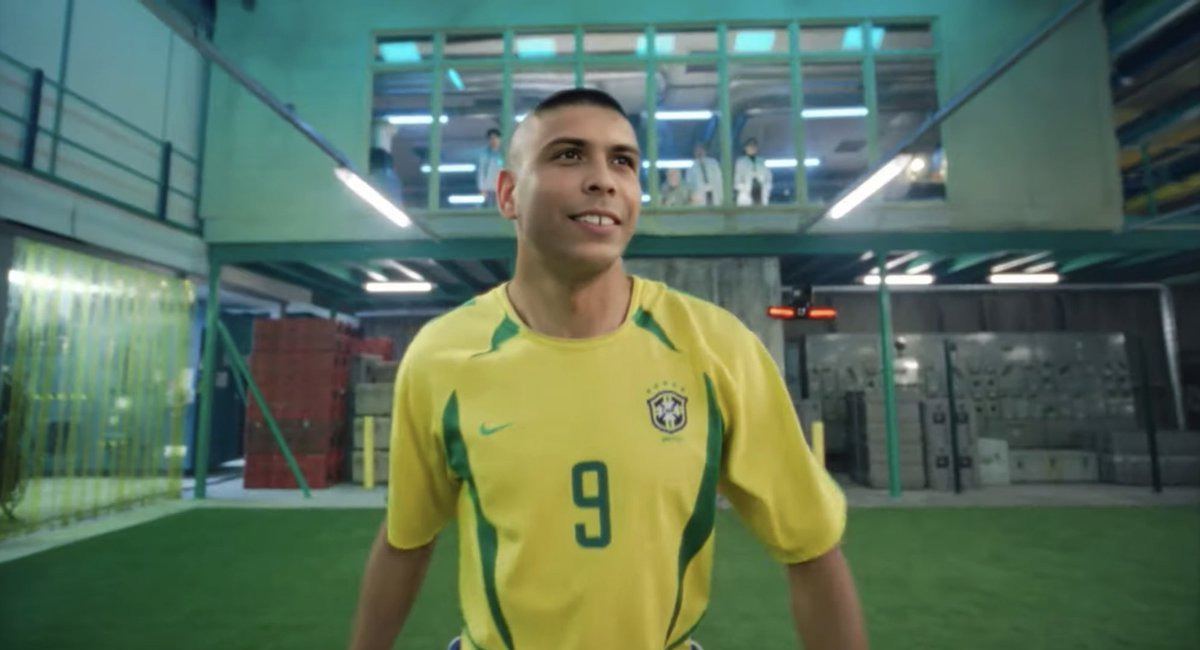 Copa de 2022: Ronaldo Fenômeno e outros craques aparecem em propaganda da Nike. Foto: Divulgação