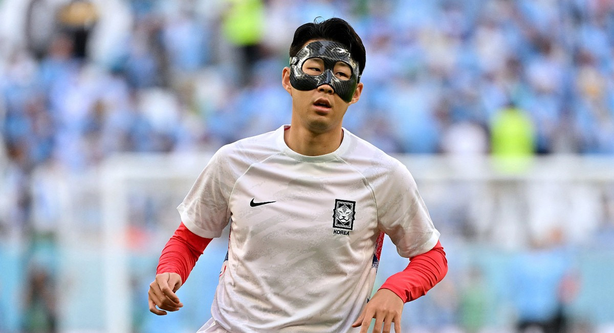 Motivo de Son da Coreia do Sul jogar com máscara na Copa do Mundo de 2022