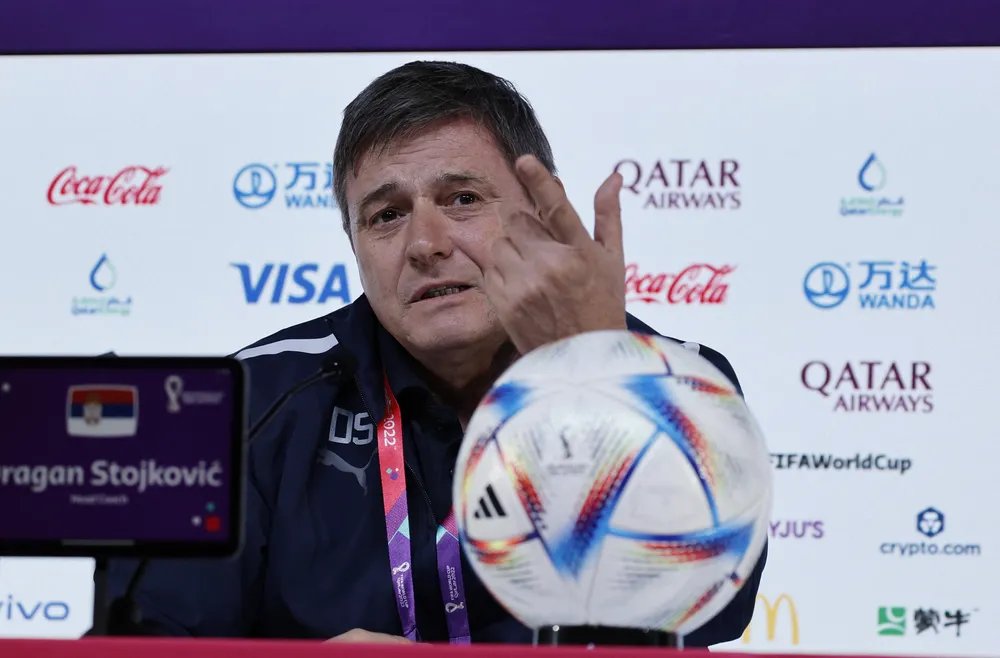 Treinador da Sérvia manda aviso para Seleção Brasileira antes de jogo da Copa do Mundo.