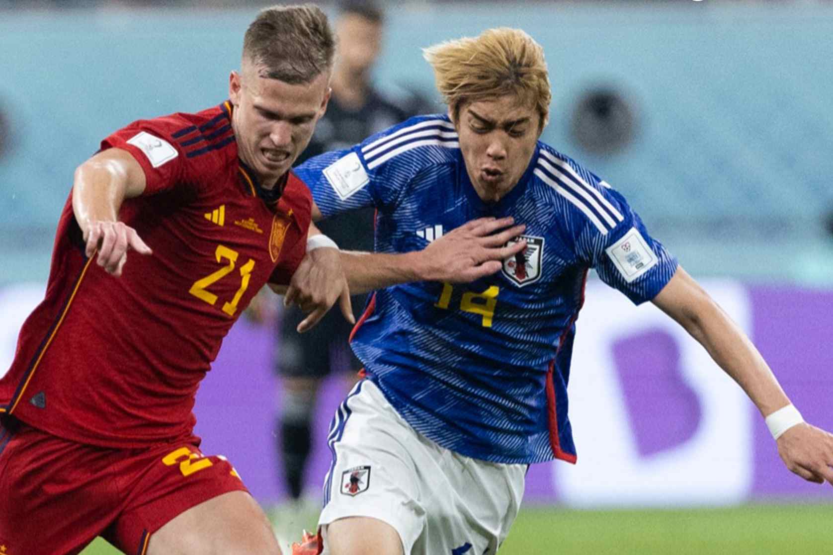 Gols de Japão x Espanha e Costa Rica x Alemanha