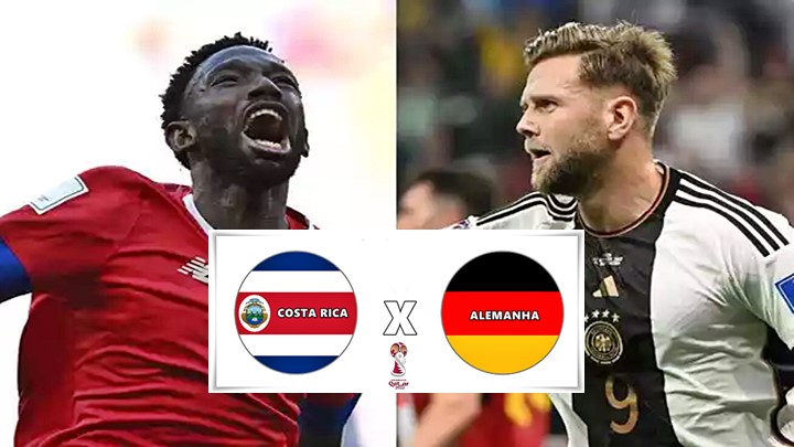 Costa Rica x Alemanha ao vivo: onde assistir online ao jogo da Copa do Mundo 2022