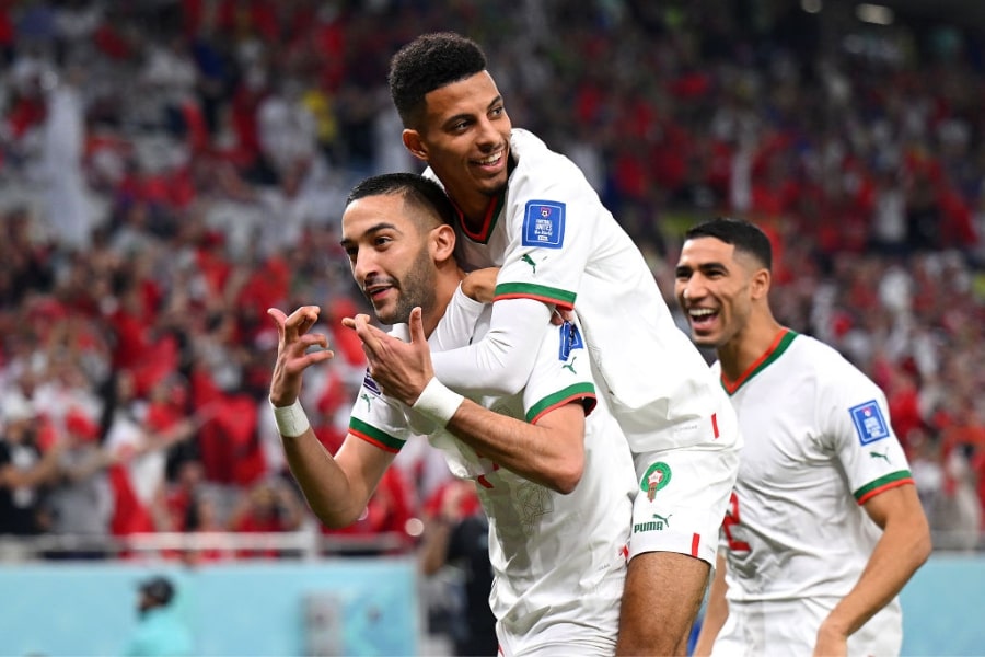 Gols Canadá x Marrocos na Copa de 2022