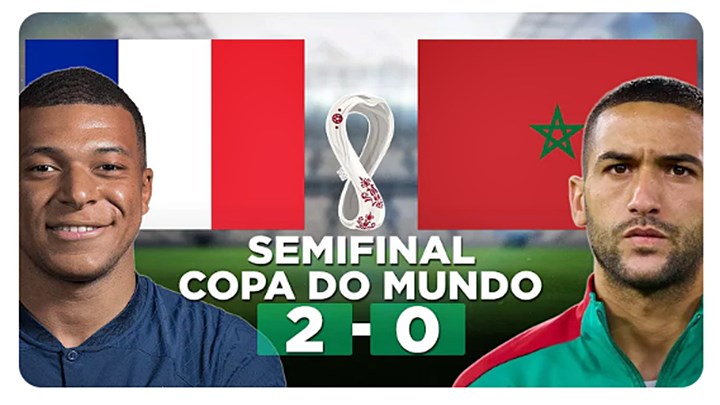 Gols França x Marrocos: França acaba com o sonho do Marrocos e está na Final contra a Argentina