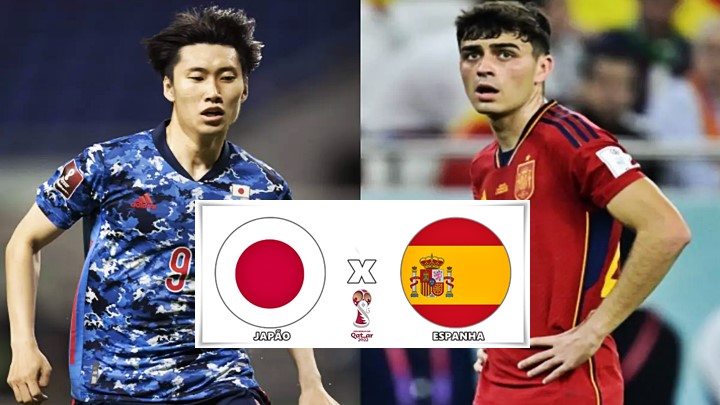 Japão x Espanha ao vivo: assista ao jogo online de graça pela Copa do Mundo 2022