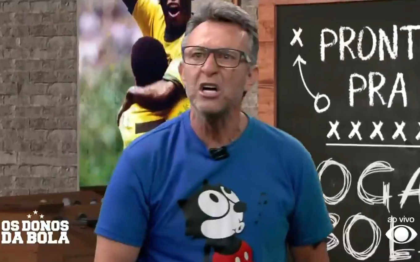 Neto fica revoltado e detona Tite ao vivo após eliminação do Brasil na Copa
