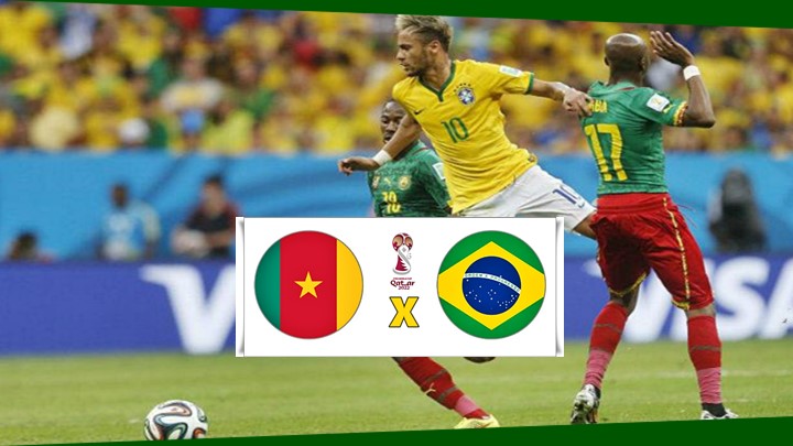 Copa do Mundo: Assista ao vivo e de graça ao jogo Brasil x Camarões