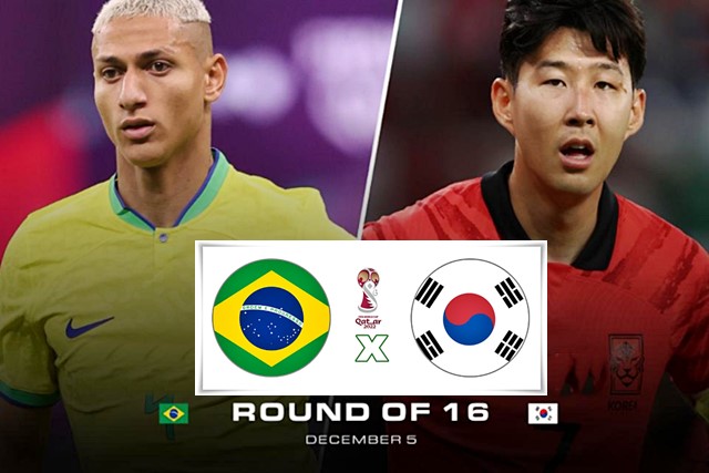 Onde assistir Brasil x Coreia do Sul ao vivo online pela Copa do Mundo no Catar