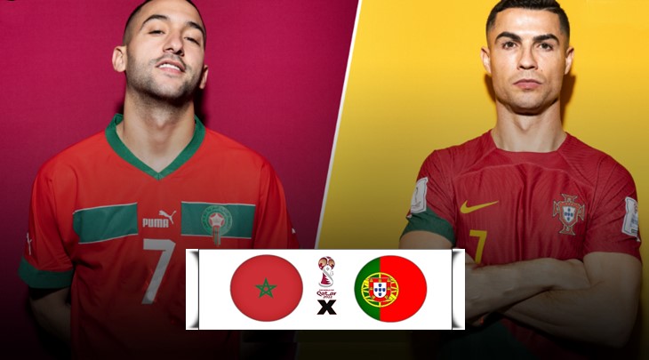 Portugal x Marrocos ao vivo: assista online de graça ao jogo pelas quartas de final da Copa do Mundo