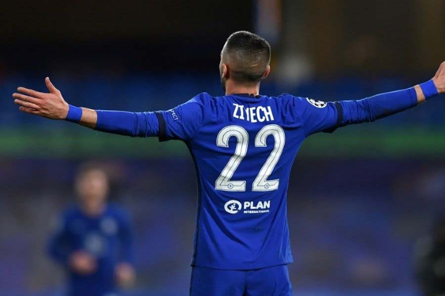 Zyech, marroquino, é o camisa 22 do Chelsea. Foto: Divulgação