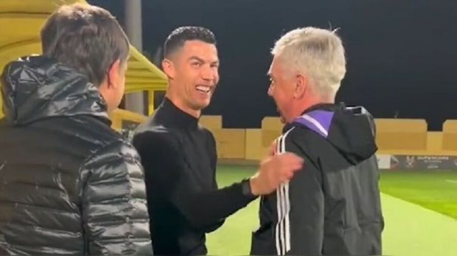 Cristiano Ronaldo visita Real Madrid em atitude inesperada.