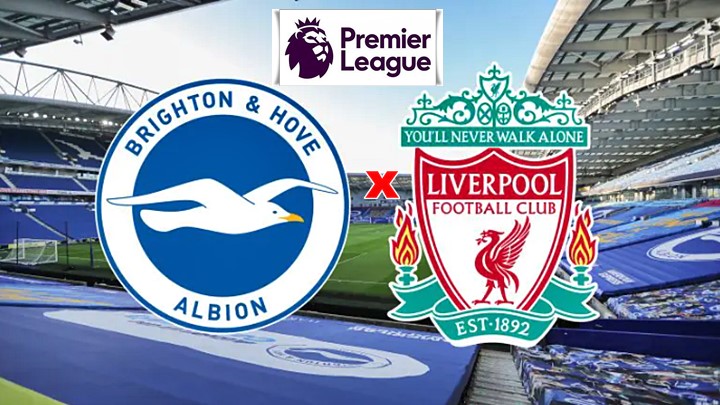 Brighton x Liverpool ao vivo: transmissão, onde assistir online e na TV ao jogo pelo Campeonato Inglês