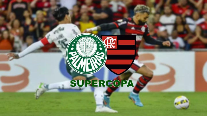 Palmeiras x Flamengo ao vivo: assista online de graça ao jogo pela Supercopa do Brasil
