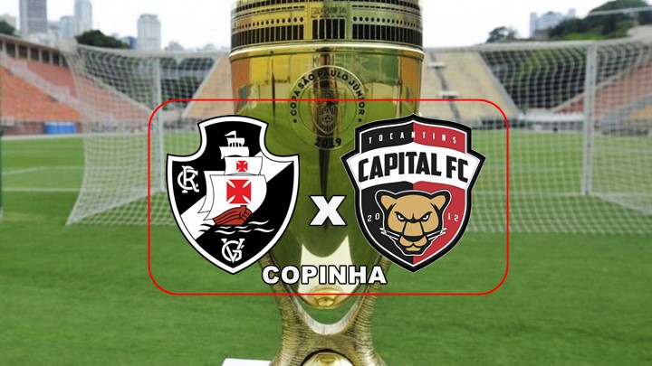 Vasco x Capital-TO ao vivo: onde assistir ao jogo da Copinha online e na TV
