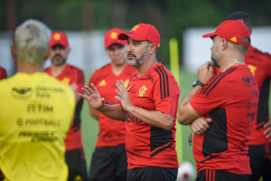 Jogadores do Flamengo ficam satisfeitos com atitude de Vitor Pereira