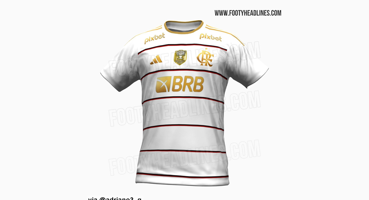 Vazam imagens de todas as novas camisas do Flamengo para 2023