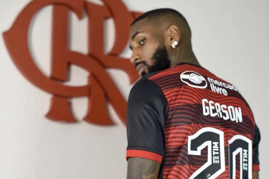 Gerson retorna ao Flamengo após passagem no futebol francês