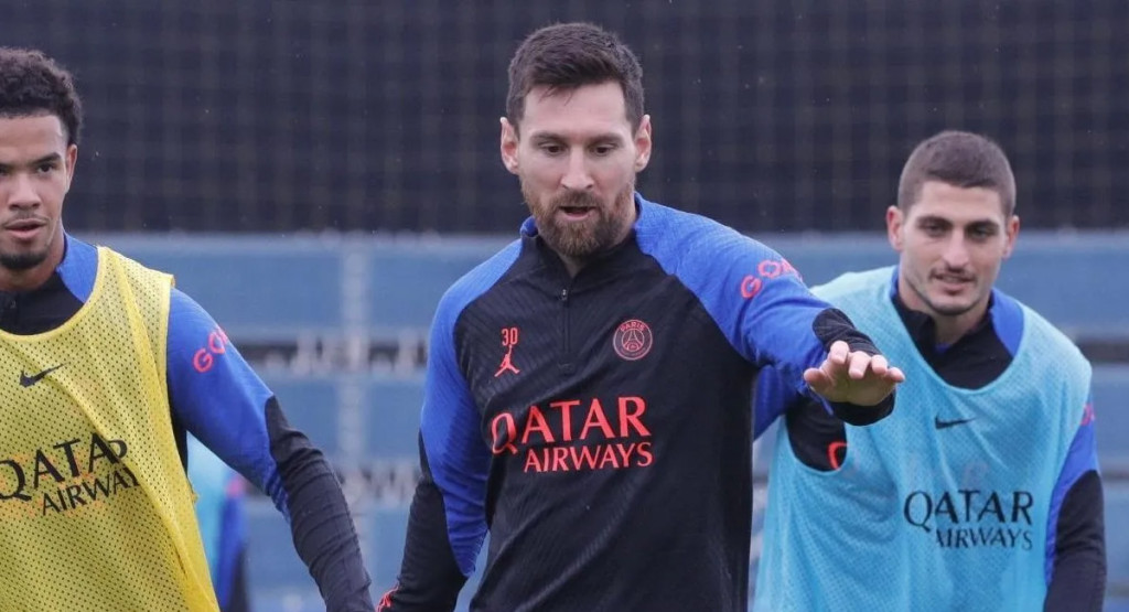 Messi faz gol fantasma em treino do PSG, confira. Foto: Divulgação
