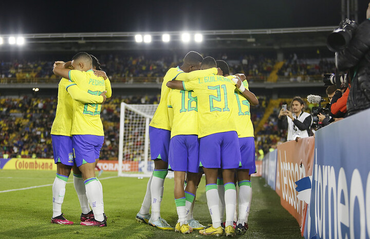 Gols Brasil x Uruguai: Seleção Brasileira vence e conquista Sul-Americano sub-20. (Foto: Rafael Ribeiro / CBF)
