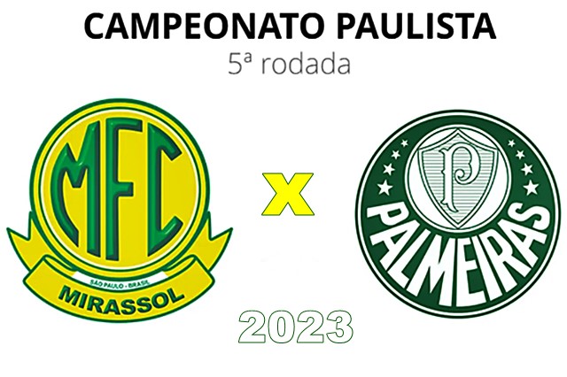 Onde assistir Mirassol x Palmeiras ao vivo na TV e online pelo Campeonato Paulista 2023