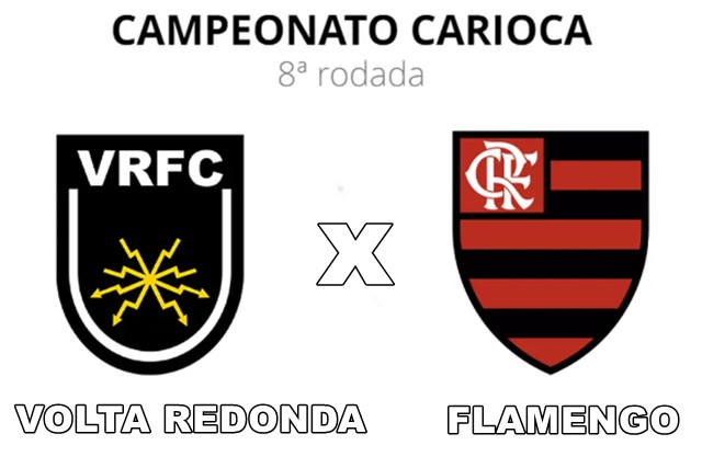 Volta Redonda x Flamengo ao vivo pelo Campeonato Carioca 2023