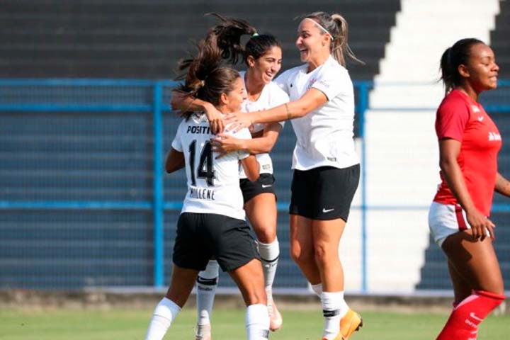 Corinthians x Internacional ao vivo e online pela Supercopa Feminina de 2023 nesta quinta-feira (09). Foto: Divulgação