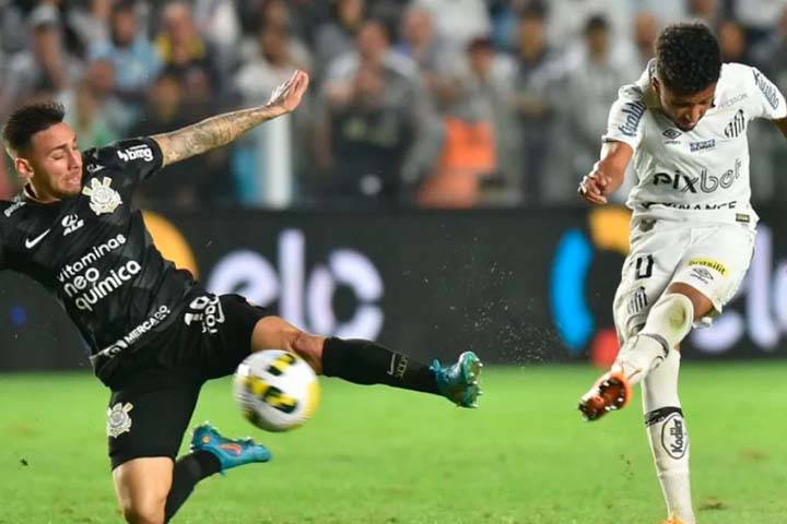 Onde assistir Santos x Corinthians ao vivo e online pelo Campeonato Paulista neste próximo domingo (26). Foto: Divulgação